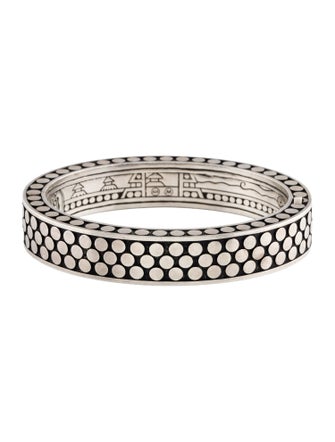John Hardy Dot Hinged Bangle