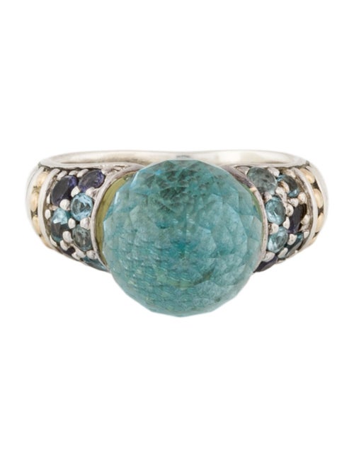 John Hardy Topaz & Iolite Kali Ring