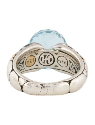 John Hardy Topaz & Iolite Kali Ring
