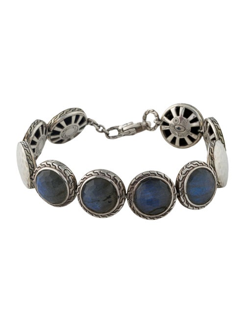 John Hardy Labradorite Batu Palu Disc Bracelet