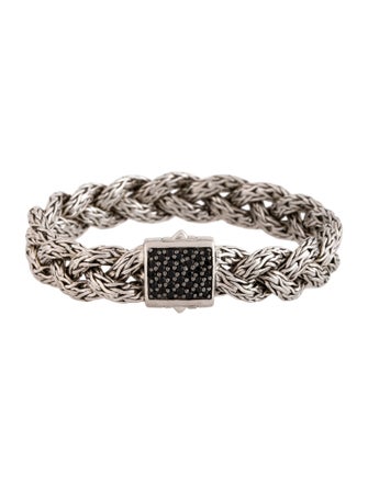 John Hardy Sapphire Classic Chain Braided Bracelet
