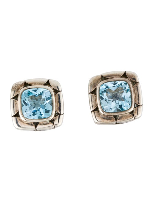 John Hardy Topaz Kali Stud Earrings