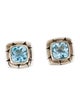 John Hardy Topaz Kali Stud Earrings