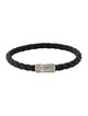 John Hardy Leather Woven Classic Chain Bracelet