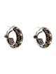 John Hardy Two-Tone Jaisalmer Hoop Earclips