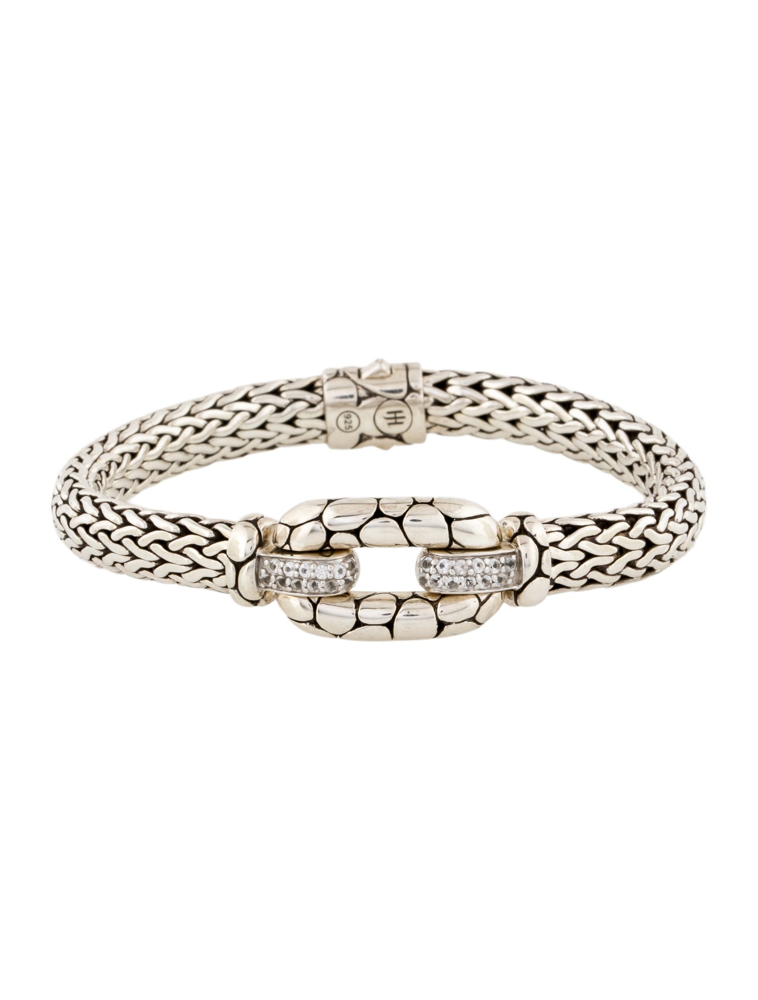 John Hardy Topaz Kali Station Bracelet