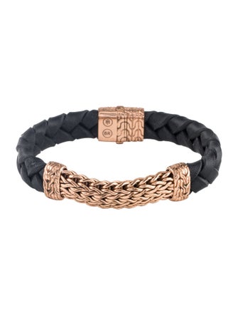 John Hardy Leather Link bracelet