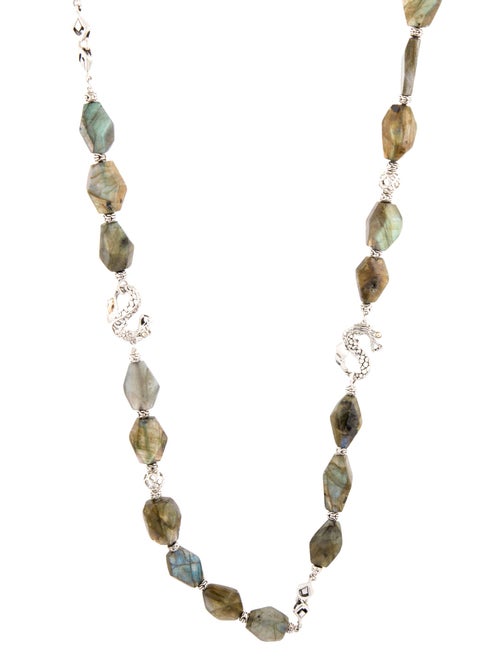 John Hardy Labradorite Station Necklace