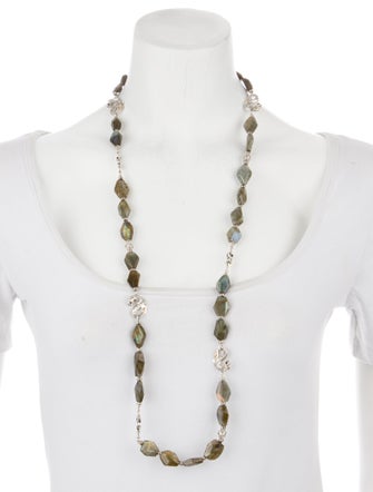 John Hardy Labradorite Station Necklace