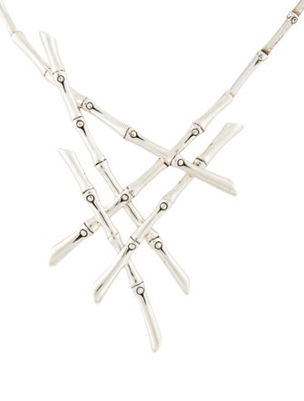 John Hardy Bamboo Branches Collar Necklace