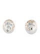 John Hardy Topaz & Diamond Batu Naga Stud Earrings