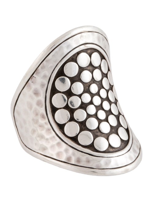 John Hardy Hammered Dot Moon Phase Ring