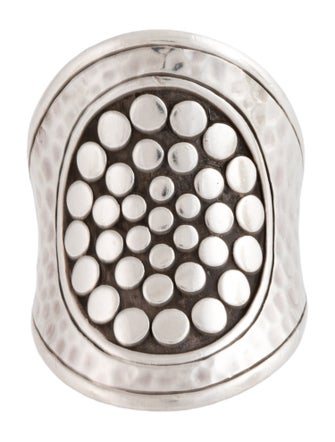 John Hardy Hammered Dot Moon Phase Ring