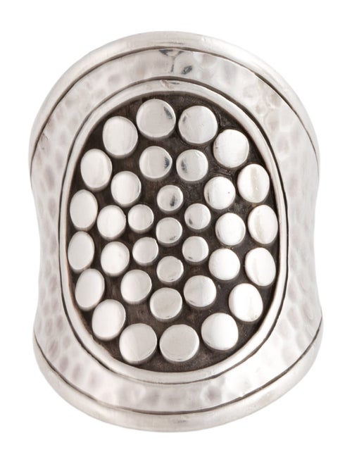 John Hardy Hammered Dot Moon Phase Ring