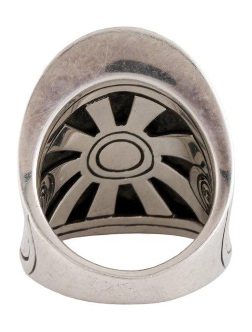 John Hardy Hammered Dot Moon Phase Ring