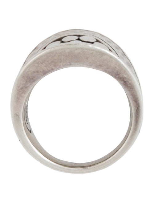 John Hardy Hammered Dot Moon Phase Ring