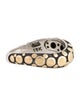 John Hardy Two-Tone Dot Curved Band Ring