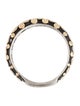 John Hardy Two-Tone Dot Curved Band Ring