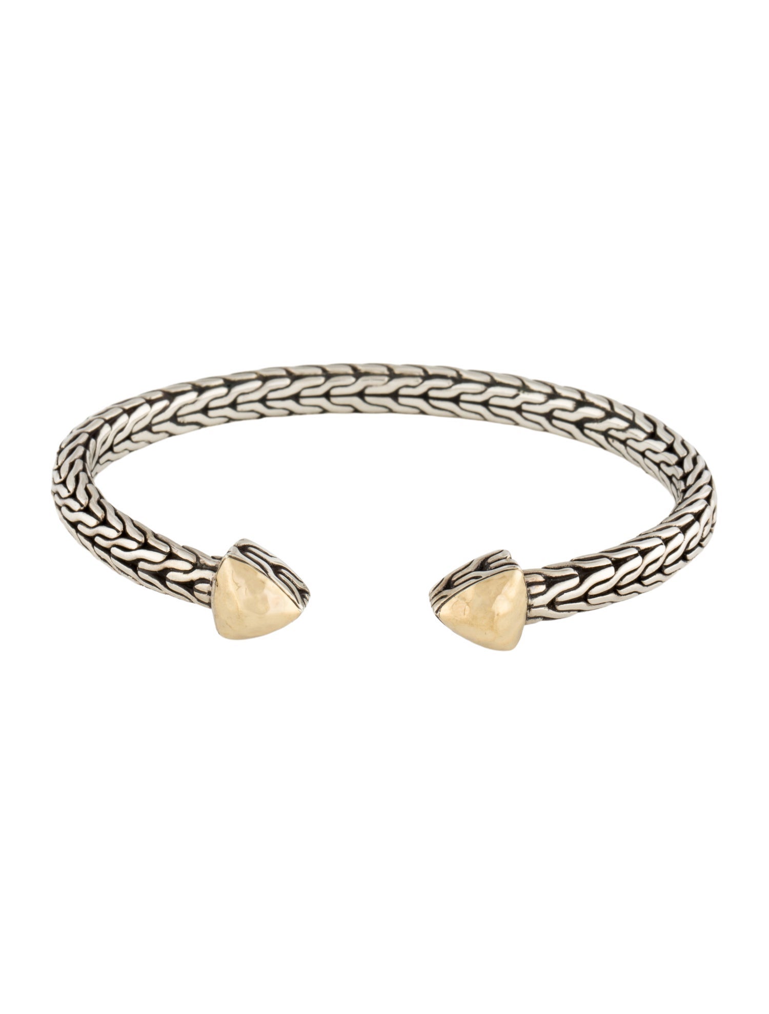 John Hardy Classic Chain Hammered Flex Cuff