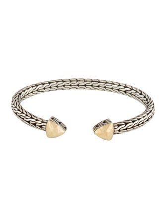 John Hardy Classic Chain Hammered Flex Cuff