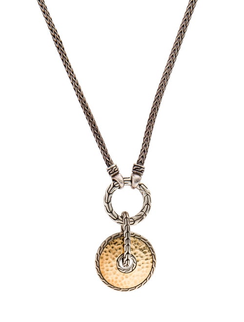 John Hardy Two-Tone Amulet Pendant Necklace
