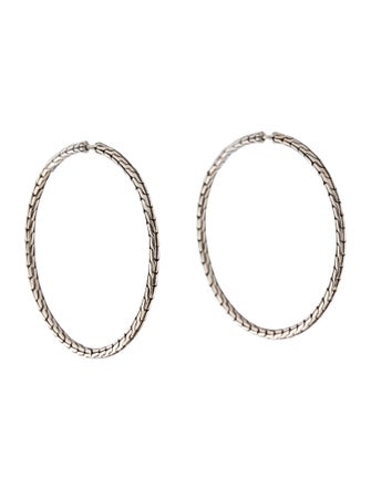 John Hardy Essential Flex Hoop Earrings