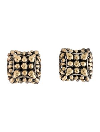 John Hardy Two-Tone Ear Clip Earrings