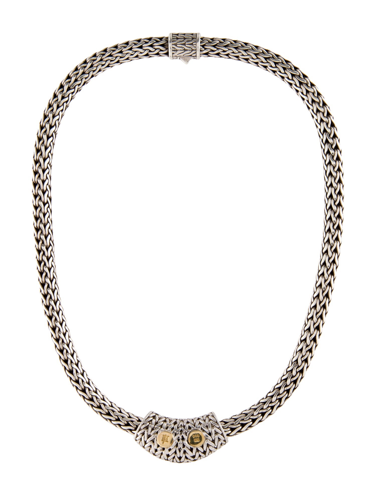 John Hardy Classic Diamond Slider Pendant Necklace