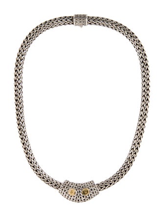 John Hardy Classic Diamond Slider Pendant Necklace