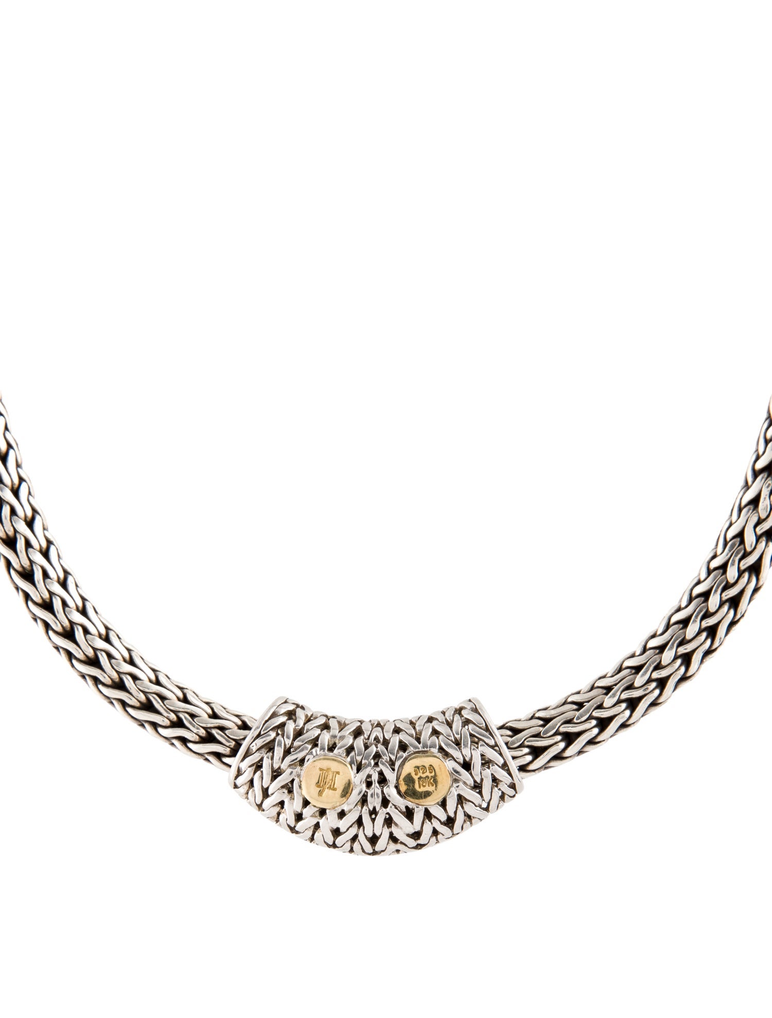 John Hardy Classic Diamond Slider Pendant Necklace