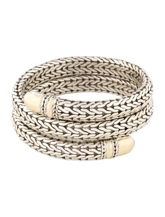 John Hardy Two-Tone Palu Coil Bracelet