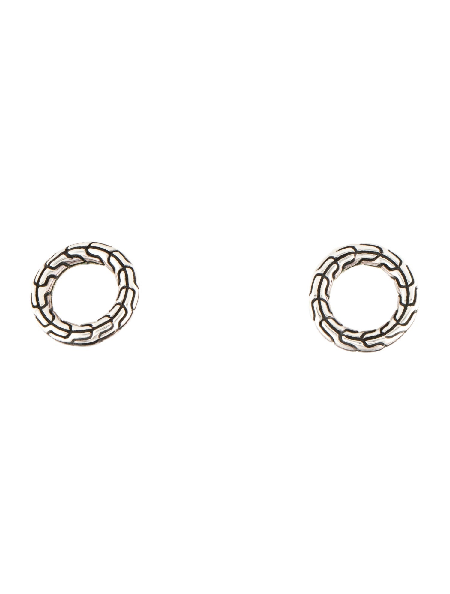 John Hardy Round Stud Earrings
