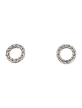 John Hardy Round Stud Earrings