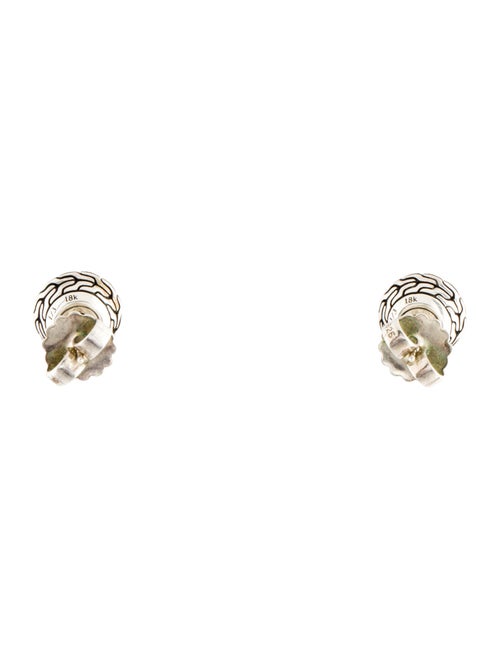 John Hardy Two-Tone Palu Stud Earrings