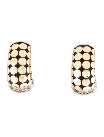 John Hardy Dot Buddha Belly Earrings