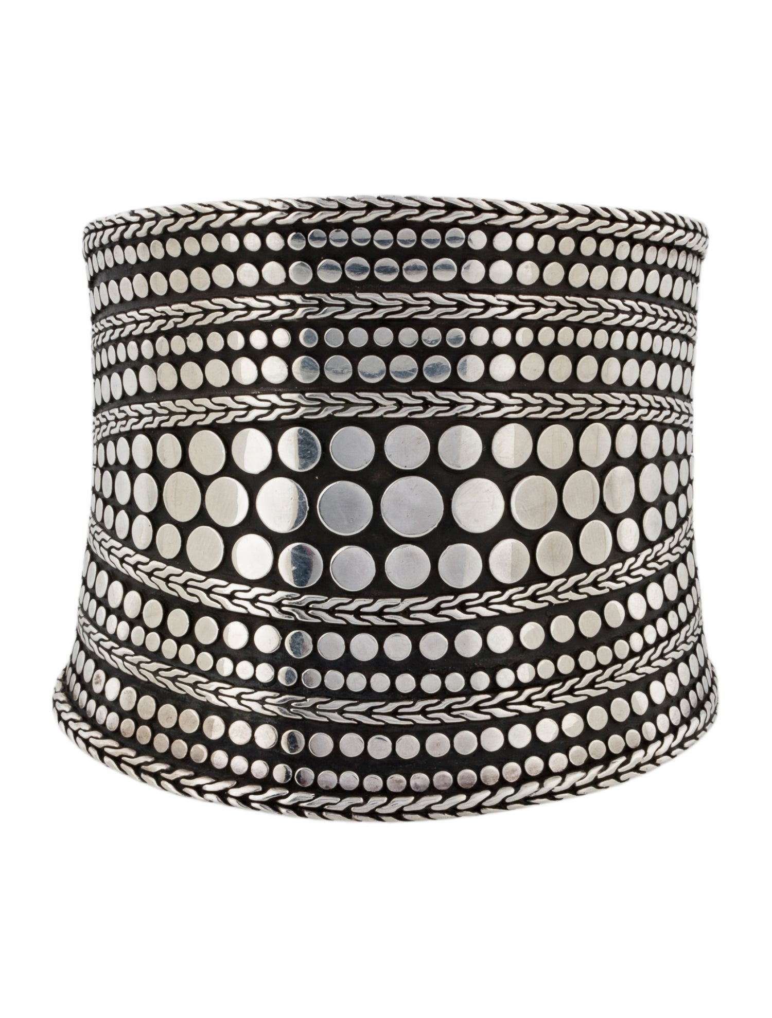 John Hardy Wide Dot Cuff
