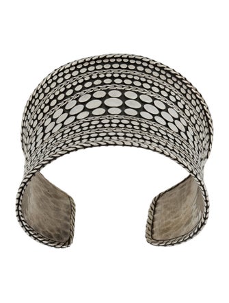 John Hardy Wide Dot Cuff