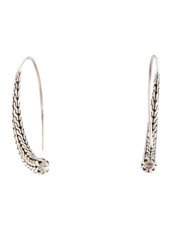 John Hardy Classic Chain Hoop Earrings