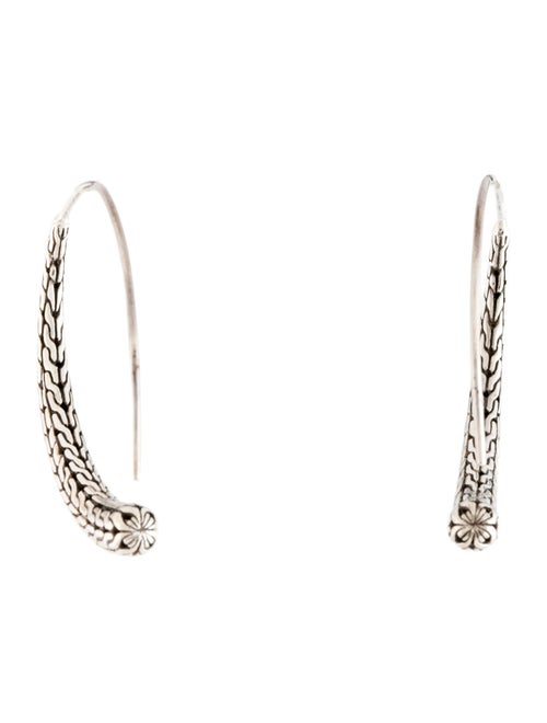 John Hardy Classic Chain Hoop Earrings