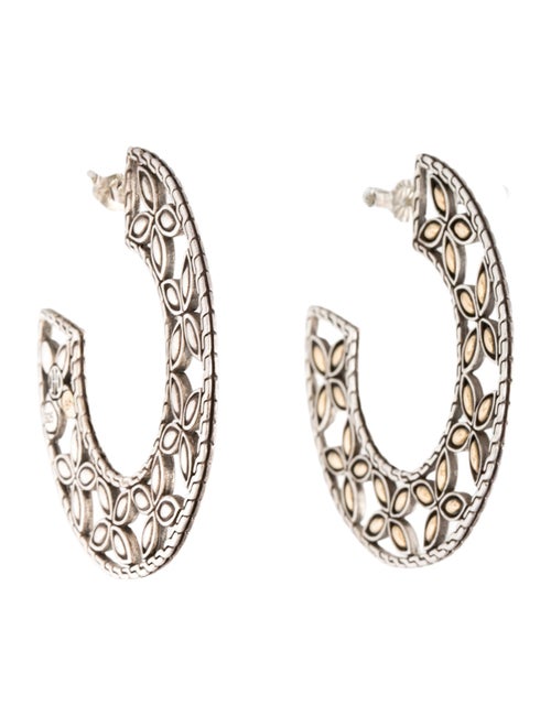 John Hardy Batu Kawung Hoop Earrings