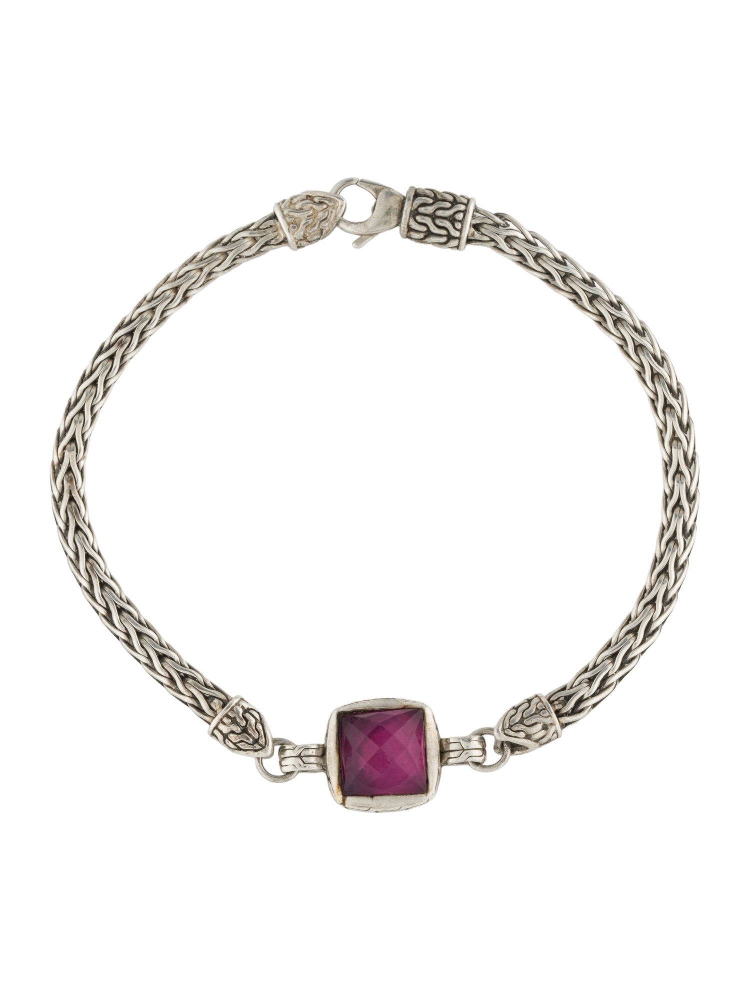 John Hardy Quartz Doublet Link Bracelet