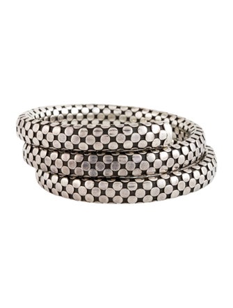 John Hardy Dot Double Coil Bracelet