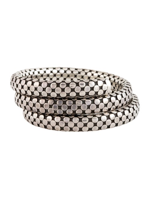John Hardy Dot Double Coil Bracelet