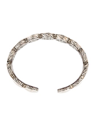 John Hardy Two-Tone Dot Palu Station Flex Cuff Bracelet