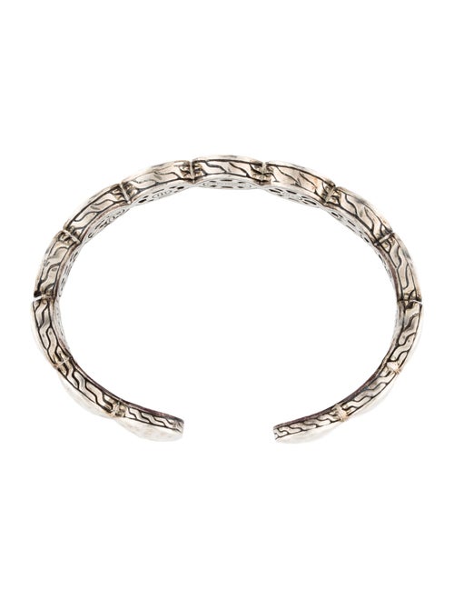 John Hardy Two-Tone Dot Palu Station Flex Cuff Bracelet