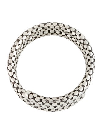 John Hardy Dot Double Coil Bracelet