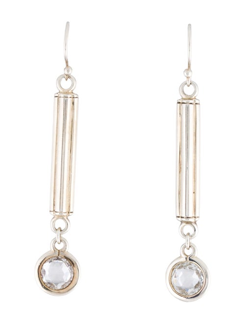 John Hardy Topaz Drop Earrings