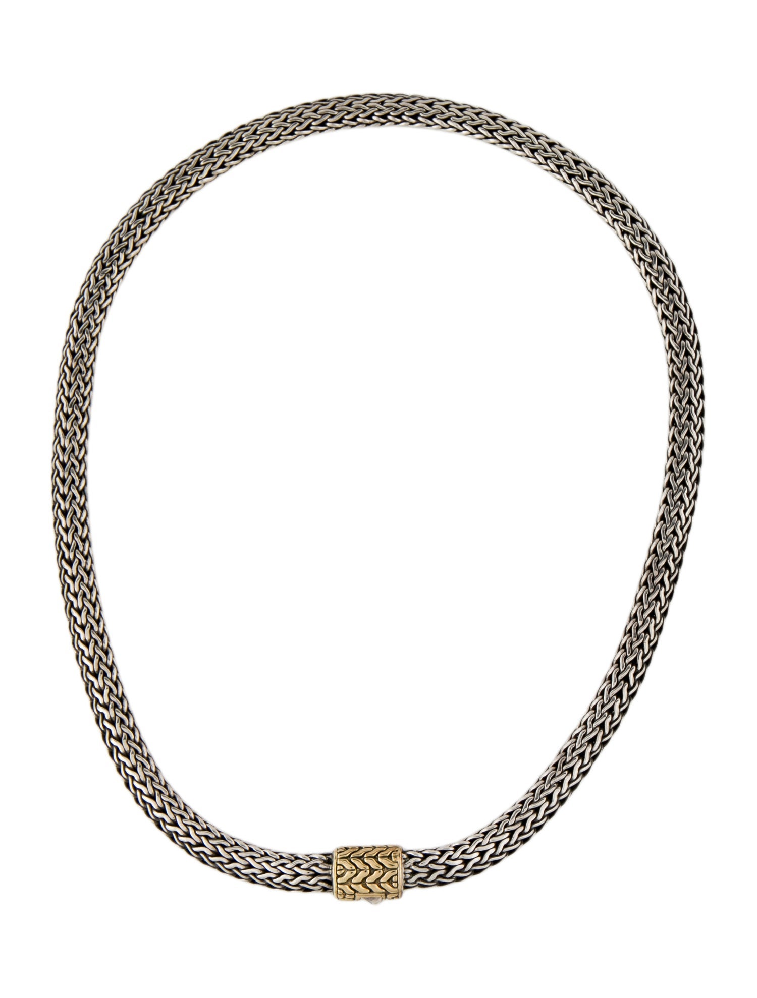 John Hardy Two-Tone Icon Necklace, 6.5MM
