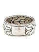 John Hardy Carved Chain Band Ring