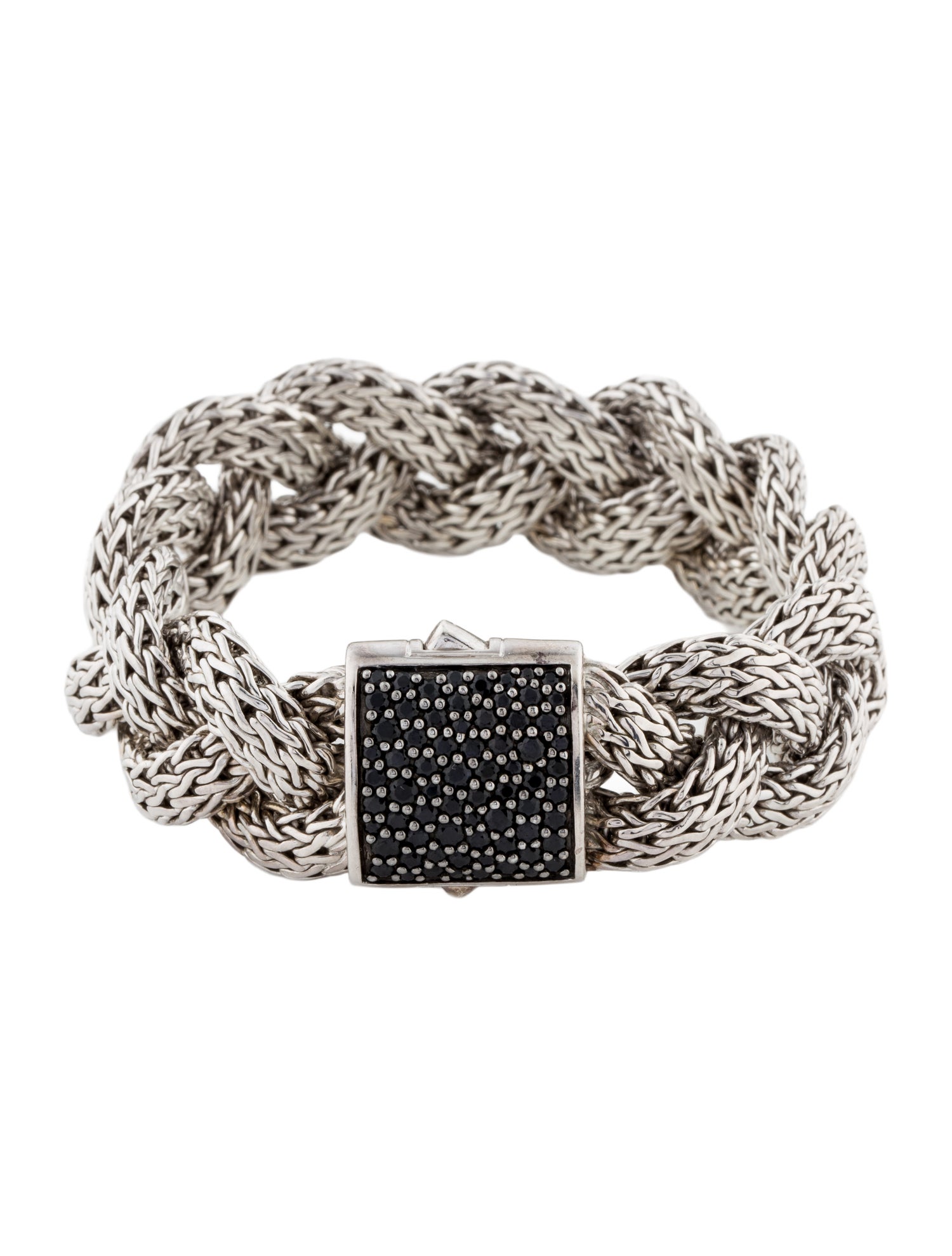 John Hardy Sapphire Braided Bracelet